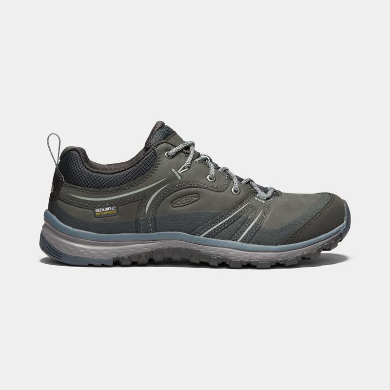 Keen Terradora Deri Waterproof - Kadın Trekking Ayakkabısı - Koyu Zeytin Yeşili - Türkiye (435096BYE